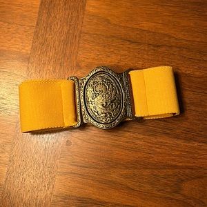 Marigold Yellow Omega Belt Ladies size M/L